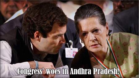 Congress' woes in Andhra Pradesh!