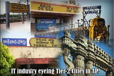 IT industry eyeing Tier-2 Cities in AP!