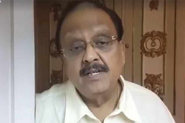 S. P. Balasubrahmanyam condemns the rumours of critical health