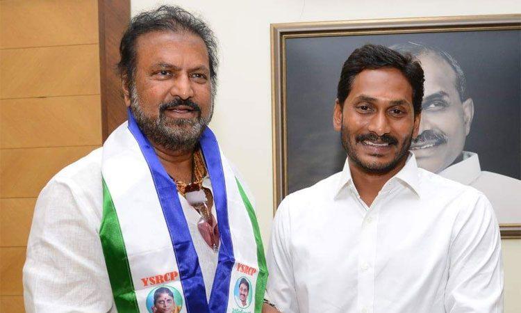 Mohan Babu can not contest on YSR Congress Party given that the nominations time is over. He will campaign for the party in Chittoor district. Jagan Mohan Reddy reportedly promised him to nominate for Rajya Sabha after the elections for his services to the party at this crucial times.