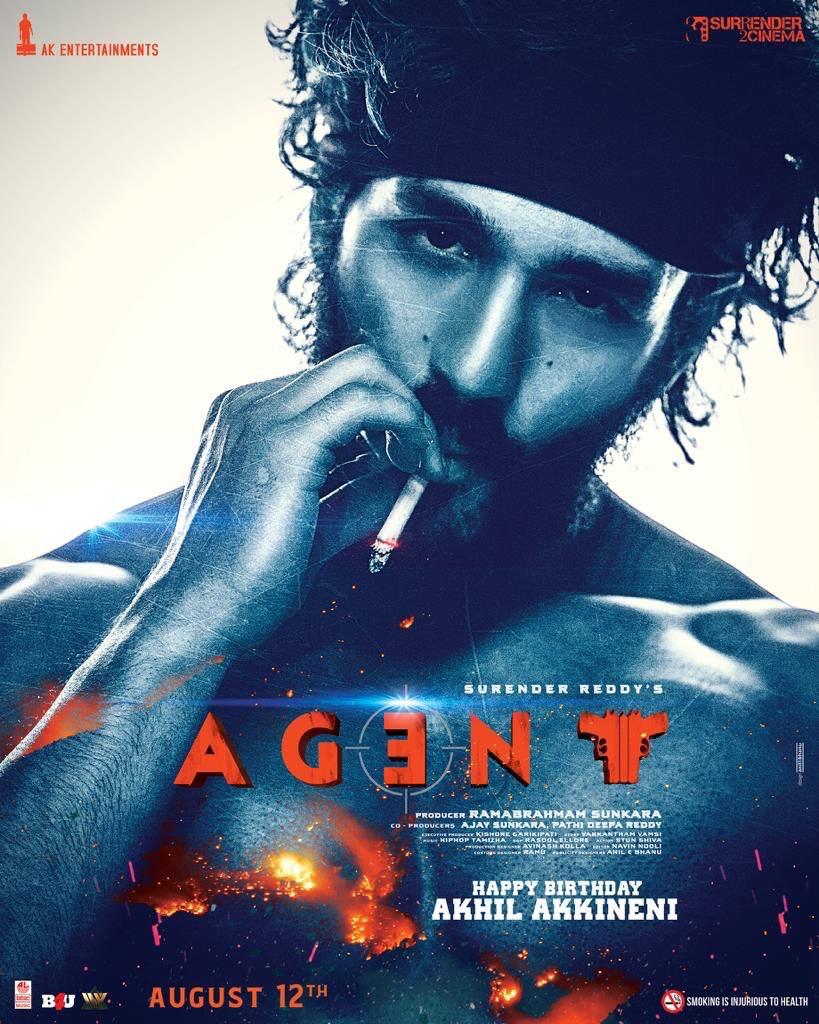 Akhil Akkineni's Agent Mass Cutout + Attitude = Killer Combination